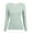 Green, variant on felwors Unisex Thermal Long Sleeve Shirt - Winter Warm Plus Size Compression Fleece Underwear Green, XL