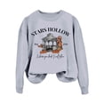 thumbnail image 1 of TINZ Chandail en Molleton Décontracté pour Femmes Imprimé Lettre Col Rond Manches Longues Sweat à Capuche Vêtements de Sport pour Femmes Temps Froid, 1 of 3