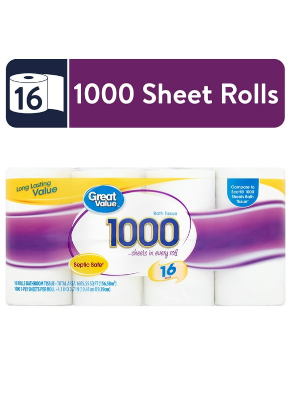 Great Value Toilet Paper in Toilet Paper - Walmart.com
