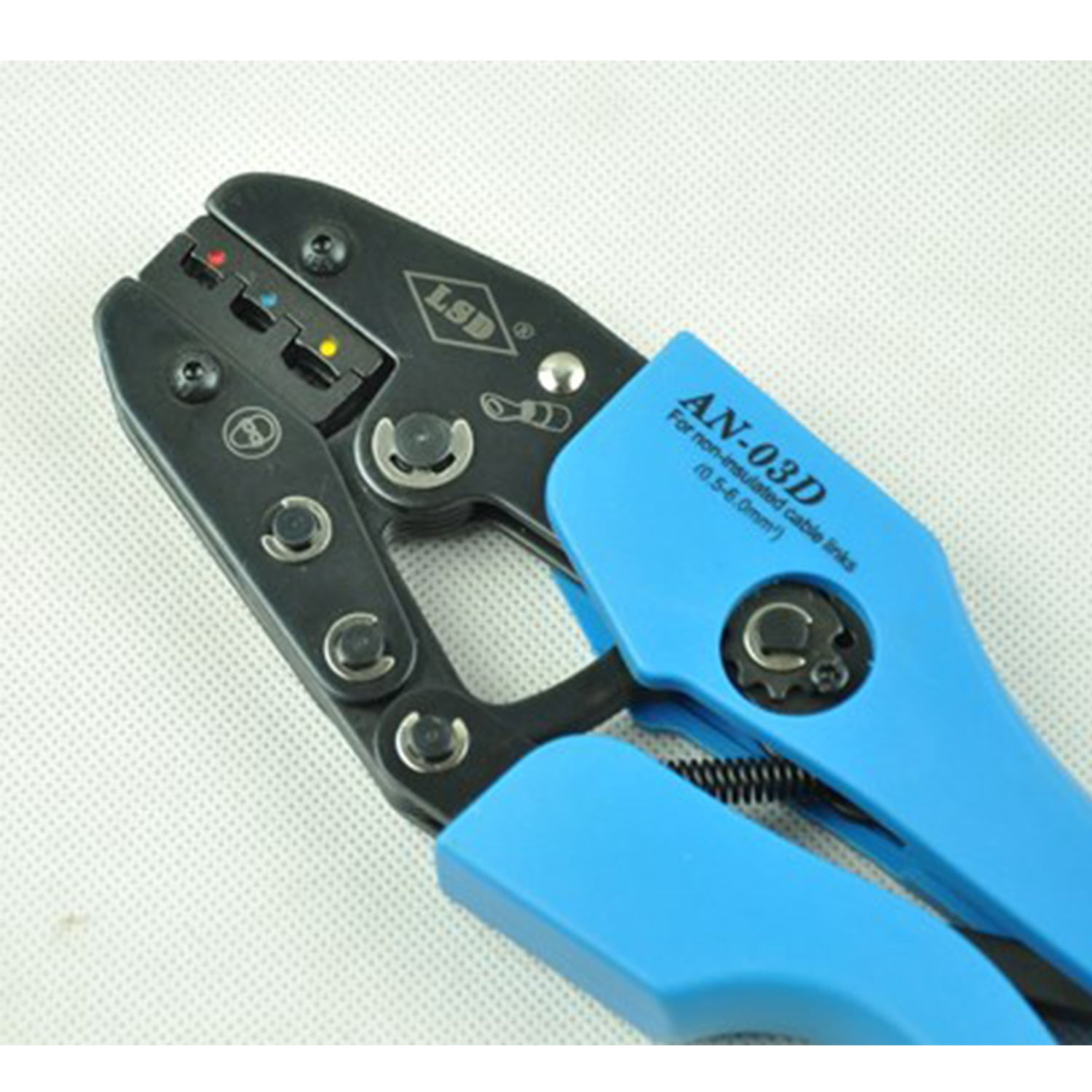Labor Saving Ratchet Crimping Tool Pliers Crimps Insulated Terminals 0.5-6mm² ,Durability That Lasts