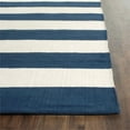 thumbnail image 4 of Safavieh Montauk 2'6" X 4' Hand Woven Cotton Rug in Navy and Ivory, 4 of 10