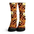 thumbnail image 2 of Function - Waffles and Syrup Fashion Socks, 2 of 4