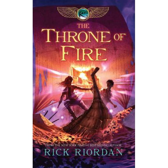Pre-Owned The Throne Of Fire (The Kane Chronicles) (Hardcover) 1410436071 9781410436078