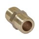 thumbnail image 4 of Las Instalaciones de Tuberías de NPTBrass Roscaron El Conector Terminado Doble Del Acoplador en Amarillo 4 13X11 Soledad Accesorios de latón, 4 of 5
