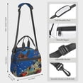 thumbnail image 2 of Honeii Colorful Coral Reef for Insulated Lunch Box, Lunch Bag Lunch Cag for Both Genders with An Adjustable Shoulder Strap, 2 of 7