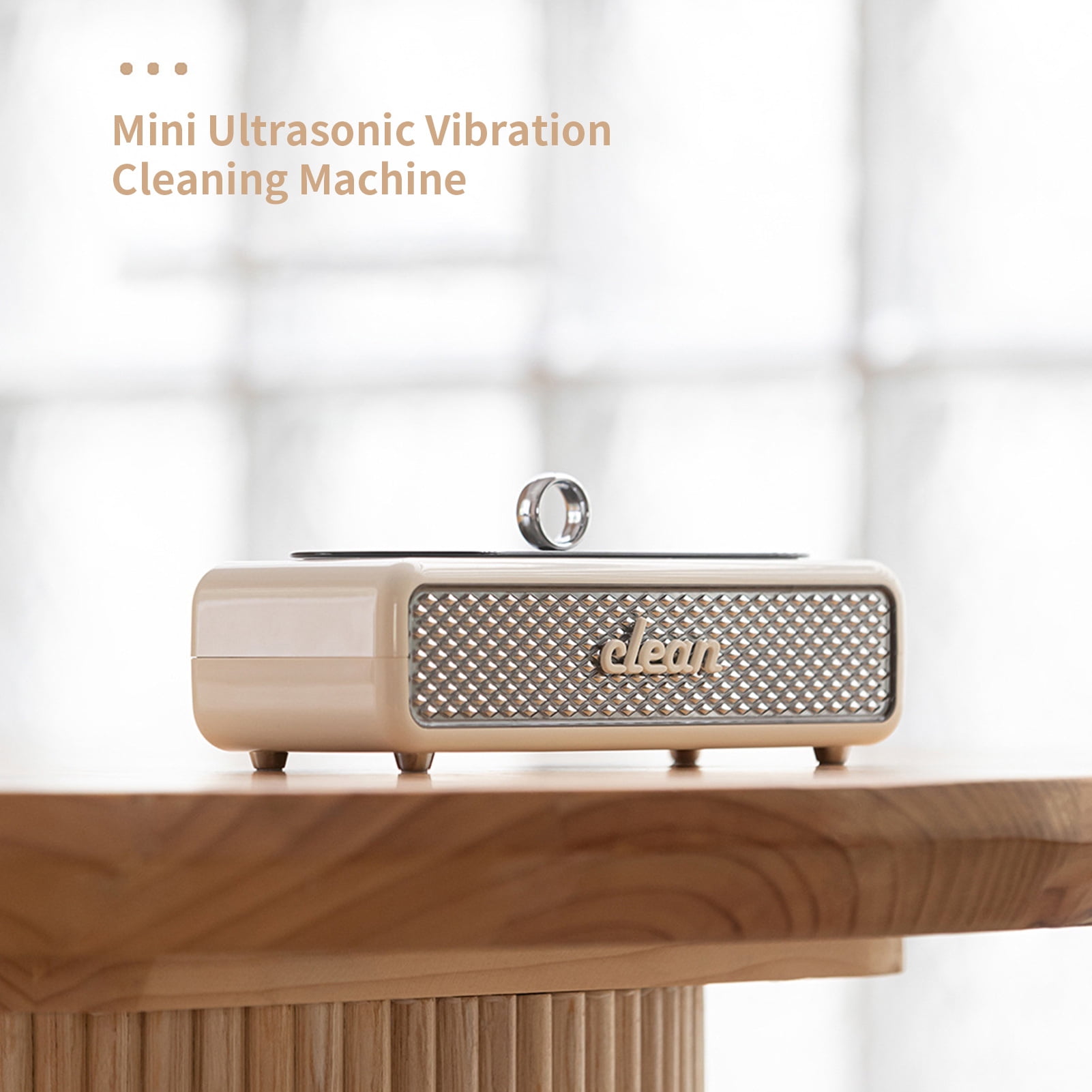 VEVOR Ultrasonic Cleaner, 36KHz~40KHz Adjustable Frequency, 3L