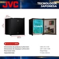 thumbnail image 2 of VC Refrigerador Compacto 1.7 Pies 48 Litros Negro  con Congelador Interno Control Mecánico de Temperatura Puerta Reversible con Cerradura Modelo JCR1748LHS, 2 of 9