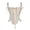 Khaki, variant on Womens Shapewear Women's Solid Lace Up Fishbone Corset Waist Slimming Top Weight Loss Helper Khaki 3XL