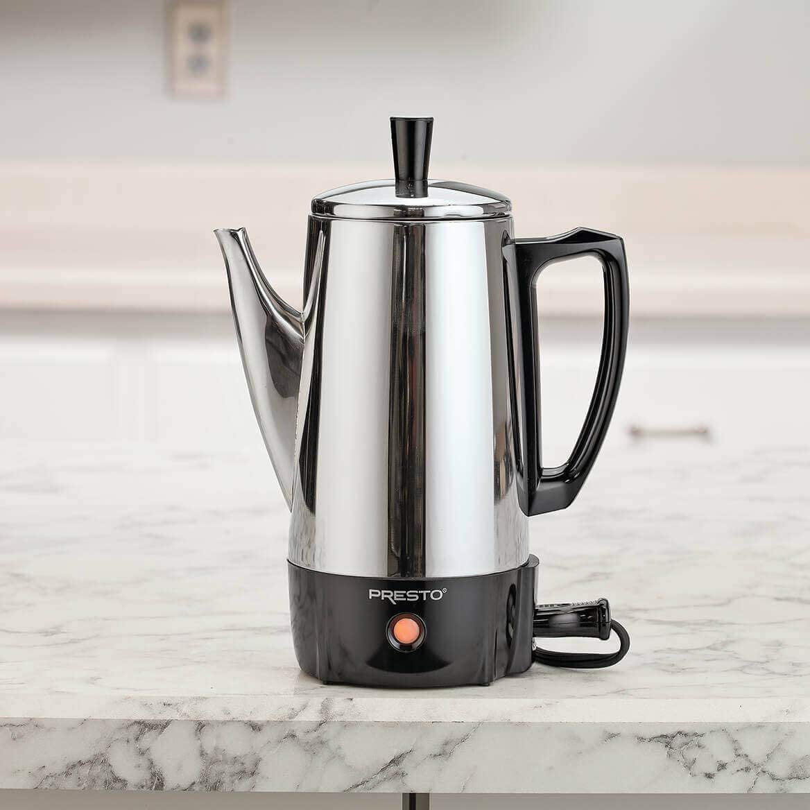  Presto 12-Cup Stainless Steel Coffee Percolator : Everything  Else