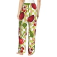 thumbnail image 3 of Balery Cherries and Ladybirds print Women's Pajama Pants,Ultra Lightweight Pjs,Lounge Pant-X-Large, 3 of 9