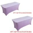 thumbnail image 5 of CIYISON 1PC Elastics Rectangular Bars Table Cover Spandex Table Cloth Stretch Bars Hotel Party Cocktail Tablecloth, 5 of 20