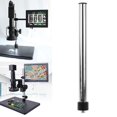 thumbnail image 2 of Columna de microscopio electrónico de 25mm de diámetro, columna de soporte de cámara industrial, longitud de la barra de extensión de la columna 34cm Feliz Sencillez, 2 of 5