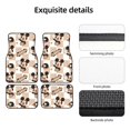 thumbnail image 5 of Cartoon Mickey Mouse And Minnie Mouse Car Floor Mats Universal Floor Mats for Cars Front Rear Car Foot Mats Cute Anime Pattern Car Accessories for Trucks, 5 of 5