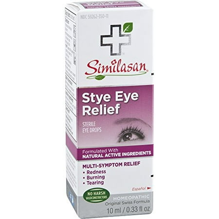 Similasan Stye Eye Relief Drops, 0.33 Ounce (Best Over The Counter Eye Drops For Infection)