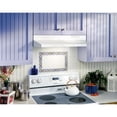 thumbnail image 3 of Broan 30-Inch 2-Speed Under-Cabinet Round Range Hood, White, 190 Cfm, 3 of 3