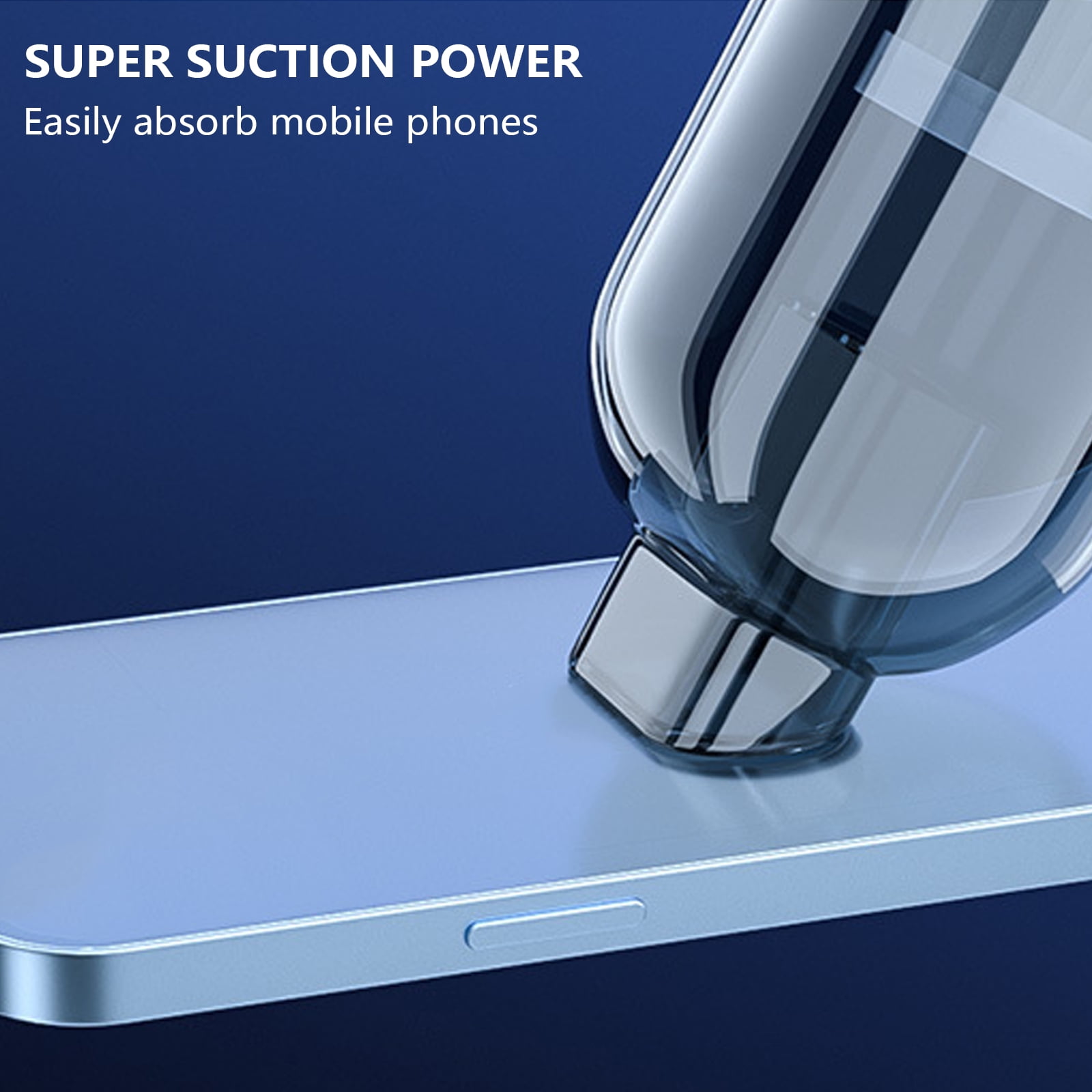 Easy to Use Car Vacuum Cleans Auto Dust Blowing with Extended Reach Handheld Car Vacuum Tool for Efficient Dust Removal