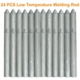 thumbnail image 3 of Uxcell 24pcs Low Temperature Universal Welding Rods Metal Easy Melt Welding Rods Sticks Solder Pipe Welding Tools Aluminum Rod for Aluminum Stainless Steel Iron, 3 of 6