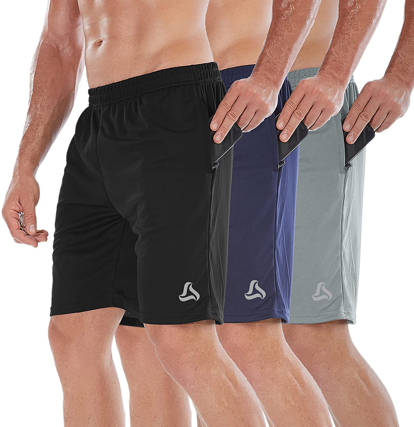 7 mesh shorts with pockets Clearance