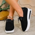 thumbnail image 5 of Wowcloth Casual Wedge Shoes for Women – Comfortable Lace-Up Design with Sporty Style for Everyday Wear & Casual Outings, 5 of 9