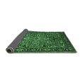thumbnail image 2 of Ahgly Company Indoor Rectangle Oriental Emerald Green Traditional Area Rugs, 7' x 9', 2 of 4