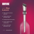 thumbnail image 2 of Innovine Wine Filter and Pourer, Stainless Steel Wine Spout, Home Bar Gifts, 2 of 6