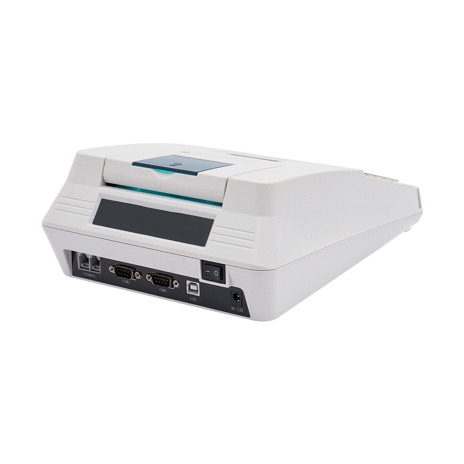 Compact & Durable Cash Register with 40 Keys, 10,000 PLU, 128x64 LCD Display, for Retail, Supermarket, and Restaurant