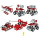 thumbnail image 2 of Kit de construcción de maquetas de vehículos de ingeniería metálica | Juguete de construcción de aleación con tornillos para niños | Set de más de 80 piezas de barco militar y excavadora | R, 2 of 6