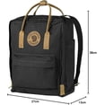 thumbnail image 2 of Mochila tipo casual Fjällräven Kånken, Unisex Color Negro, 2 of 2