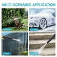 thumbnail image 5 of Electric Pressure Washer, 2100 PSI Power Washer with 4 Quick Connect Nozzles, High Pressure Cleaning Machine with Foam Cannon for Cars/Fences/Driveways/Patios/Home Cleaning, 5 of 8