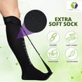 thumbnail image 7 of Mars Wellness PFS Plantar Fasciitis Stretch Night Sock with Tread - for Pain Relief from Plantar Fasciitis and Achilles Tendonitis - Black - Large, 7 of 7