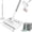 1*Mop+10*Cloth, variant on 2026 Upgraded Snap Grip Mini Mop, Zero Touch Mini Mops, Disposable Dust Mop with 5/10/15 Reusable Cloths, 39 Inch Retractable Disposable Dust Mops for Multi Cleaning