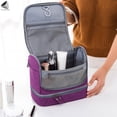 thumbnail image 6 of PULLIMORE Large Hanging Toiletry Bag for Women and Men, Travel Toiletry Bag Organizer for Toiletries, Cosmetics, Makeup Bag with Mesh (Blue), 6 of 9