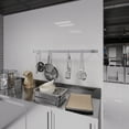 thumbnail image 5 of 48 in. Wall-Mounted Stainless Steel Single-Line Pot Rack, 5 of 6