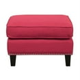 thumbnail image 3 of Bowery Hill Ottoman in Berry Red, 3 of 4