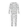 thumbnail image 5 of Family Colorable Pajamas Sets Christmas DIY Hand Painted 2 Piece Loungewear Set Cute Coloring Funny Soft Pajama Set, 5 of 5