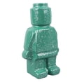 thumbnail image 2 of Pequeño robot florero adorno de entrada florero de resina decoración para el hogar oficina verde, 2 of 14