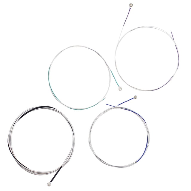 unbranded 4Pcs Cello Replacement String Stainless Steel Clear Sound Resonant Music Practice 15X14X0.1CM
