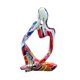 thumbnail image 3 of Escultura abstracta, decoración moderna, figura de escritorio, pensador, estatua de resina, figurita Cara blanca, 3 of 9