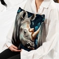 thumbnail image 6 of Rhinoceros Velvet Throw Pillow Covers Set with Unique Patterns - 16x16, 18x18, 20x20 Inches - 2 Throw Pillow Inserts & Covers for Any Occasion, 6 of 6