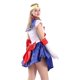 thumbnail image 2 of Disfraz de Sailor Moon Minako Aino Venus, conjunto de disfraz para fiesta de disfraces de Halloween, disfraz de uniforme elegante para mujer, 2 of 4