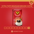 thumbnail image 4 of 3 Coracoes Extra Forte Brazilian Ground Coffee - Dark Roast Coffee - 35 Ounce | Pack of 2 - Ground Coffee Dark Roast - Dark Roast - Dark Roast Ground Coffee, 4 of 8