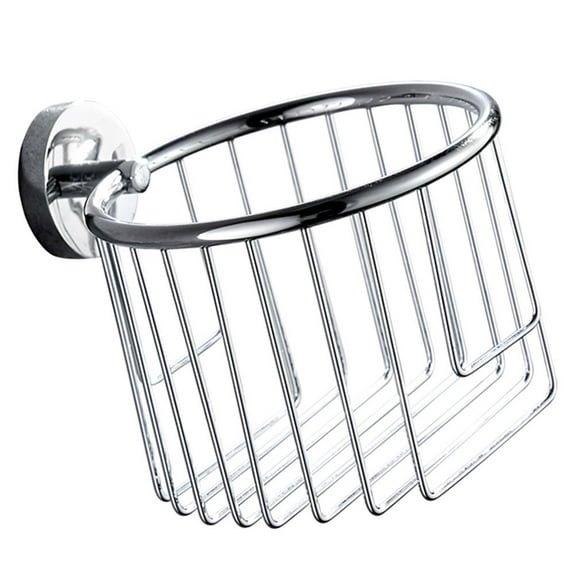 WORGEOUS  Rack Stainless Steel Paper Towel Basket Simple Holder