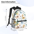 thumbnail image 2 of Pofeuu Scandinavian Africa Print Laptop Backpack Travel Canvas Backpack for School Lightweight and Comfortable Backpack College Backpack Schoolbag, 2 of 6