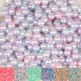 thumbnail image 3 of Happydeer 850Pcs Beads Colorful DIY Faux Pearl 4/6/8/10mm Shiny Faux Pearl Beads for Daily Life, 3 of 13
