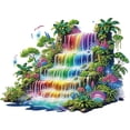 thumbnail image 1 of 5D DIY Con Forma Especial Parcial Cataratas Del Iris 40x30cm, 1 of 9
