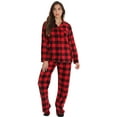 thumbnail image 2 of #followme Printed Flannel Family Pajamas (Buffalo Plaid, 3X-Large), 2 of 4