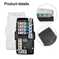 thumbnail image 4 of Car Distribution Block Car Battery Power Distribution 4-Way Fuse Holder, 4 of 12