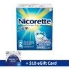 Nicorette 2mg Ice 160ct Gum with FREE $10 E Gift Card