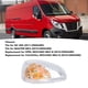thumbnail image 4 of Lente Indicadora De Espejo Retrovisor, Lente De Luz De Señal De Giro De Espejo Lateral Impermeable Para Master MK3 MOVANO MK2 MOVANO B, 4 of 7