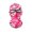 Hot Pink, variant on GobdXE Camo Print Adult Balaclava Face Neck Gaiter Winter Windproof Warm Thermal Outdoor Sports Face Covering Size:One Size